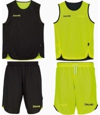 Divpusējs bērnu basketbola komplekts Spalding Doubleface Kid Set, izmērs 140cm