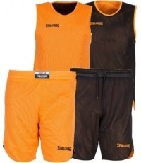 Двусторонняя детская баскетбольная форма Spalding Doubleface Kid Set, размер 116 см