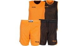 Dvipusė vaikiška krepšinio apranga SPALDING DOUBLEFACE KID SET DYDIS 116cm