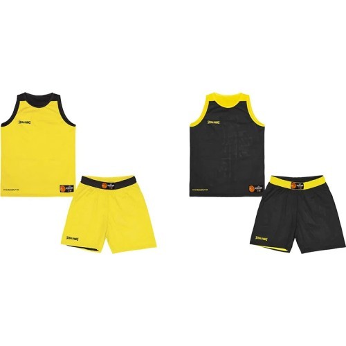 Divpusējs bērnu basketbola tērps Spalding Doubleface, izmērs 140