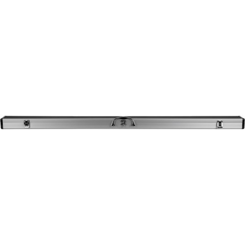 Cue Box Case, Snooker, Storm, Black/Aluminium, for ¾-Split Cues, 120 cm