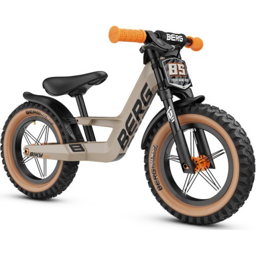 Веломобиль BERG Biky Trail песочный с ручным тормозом