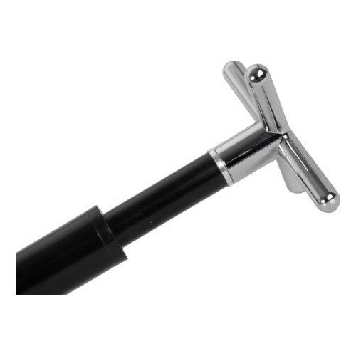Billiard Rest Stick incl. Bridge Head Cross, Black, telescopic