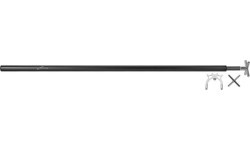 Billiard Rest Stick incl. 2 Bridge Heads, Anthracite, telescopic