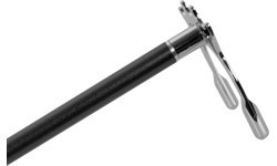 Billiard Rest Stick incl. 2 Bridge Heads, Anthracite, telescopic