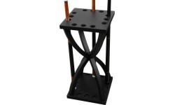 Cue Rack, Vortex for 12 Cues, matt black