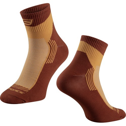 FORCE Dune Socks, size S-M (36-41), brown