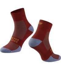 Носки FORCE Edge, размер S-M (36-41) (красно-синие)