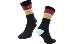FORCE Stripe Socks, size S-M (36-41), black