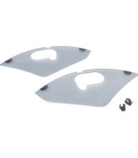Prophete aizmugurējā riteņa aizsargs 28", plastmasa (caurspīdīgs)