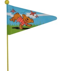 Karodziņš uz ass Fischer Sunny Bear