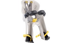 Bellelli Freccia B-fix front child bike seat, silk grey