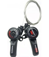 Shimano SL-TY18 Shifter Set // SIS, 3x6-speed