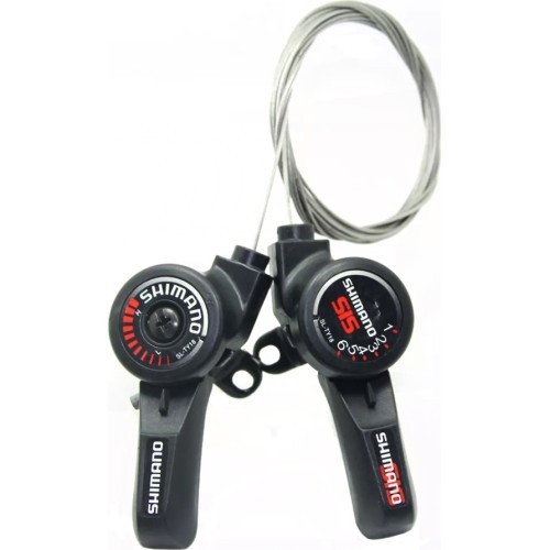 Комплект манеток Shimano SL-TY18 // SIS, 3x6 скоростей