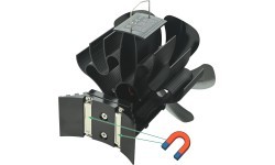 Ventilátor krbový THRONE na kouřovod 160mm