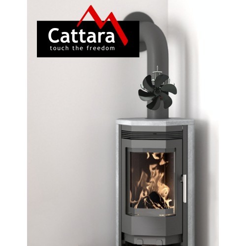 Ventilátor krbový THRONE na kouřovod 160mm