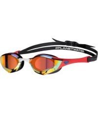 Peldbrilles Cobra Edge Swipe Mr Gold-Red