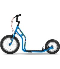 Самокат Yedoo Wzoom Emoji 16/12” - Синий