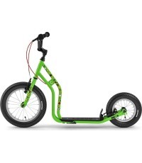 Самокат Yedoo Wzoom Emoji 16/12” - Зелёный