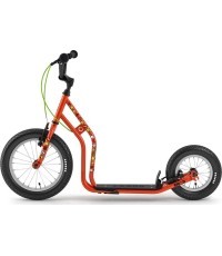 Самокат Yedoo Wzoom Emoji 16/12” - Красный