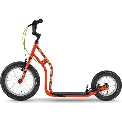 Самокат Yedoo Wzoom Emoji 16/12” - Красный