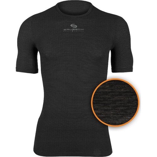 Unisex Short-Sleeved T-Shirt Brubeck Multifunctional Base Layer - Graphite