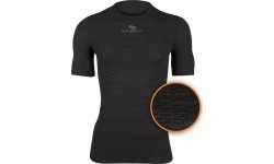 Unisex Short-Sleeved T-Shirt Brubeck Multifunctional Base Layer - Graphite