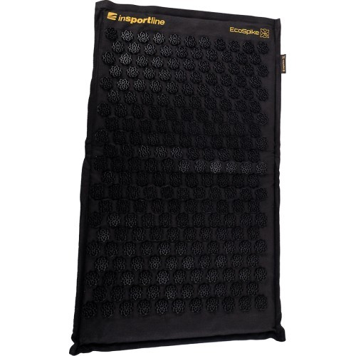 Acupressure Mat and Pillow inSPORTline EcoSpike - Black