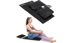 Acupressure Mat and Pillow inSPORTline EcoSpike - Black-Gold