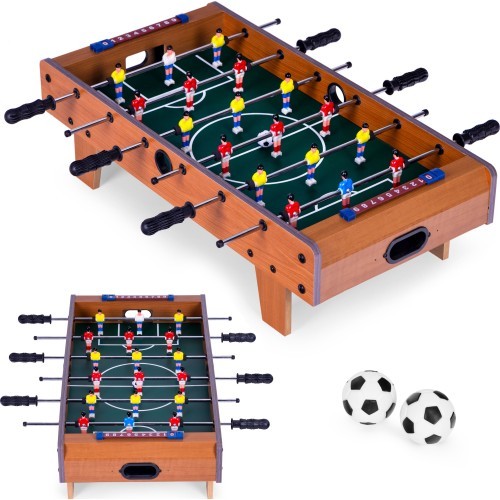 Mini galda futbols 69x35,5 cm koka ECOTOYS