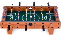 Stół do piłkarzyków mini 69x35,5 cm drewniany piłkarzyki ECOTOYS