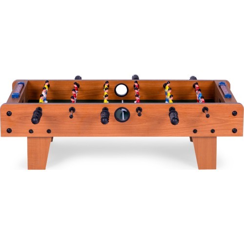Stół do piłkarzyków mini 69x35,5 cm drewniany piłkarzyki ECOTOYS