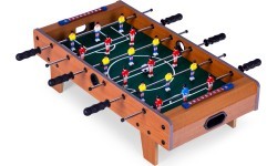 Stół do piłkarzyków mini 69x35,5 cm drewniany piłkarzyki ECOTOYS