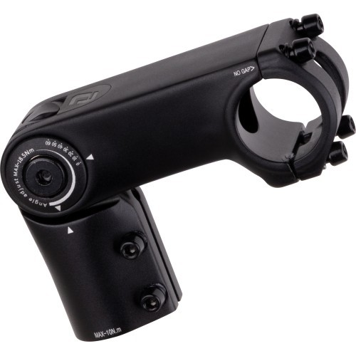 Regulējams velosipēda stūres iznesums Force S6.6 31,8/90mm (alumīnija, melns)
