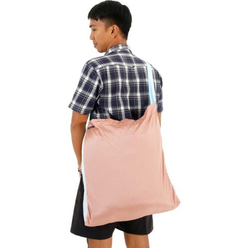 Eco Bag Large mugursoma, persiku / mākoņu (30 l)