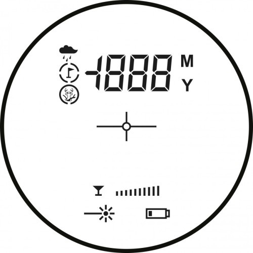 Hawke LRF 800 lāzera tālmērs