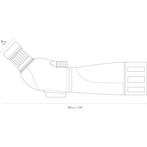 Hawke Vantage 20-60x60 novērošanas teleskops