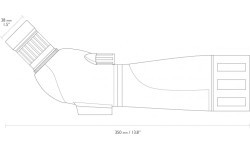 Hawke Vantage 20-60x60 novērošanas teleskops