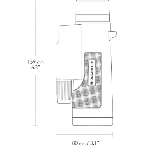 Hawke Endurance ED Marine 7x42 monokulārs ar kompasu