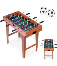 Stół do piłkarzyków 69x35,5 cm drewniany gra w piłkarzyki ECOTOYS