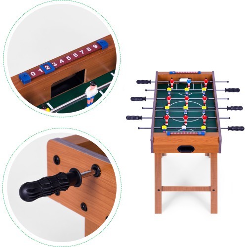 Деревянный настольный футбол ECOTOYS 69x35,5 см