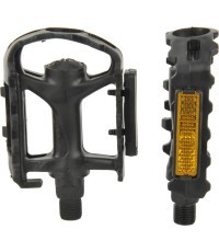Fischer MTB pedals, non-slip, plastic