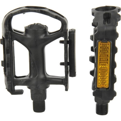 Fischer MTB pedals, non-slip, plastic