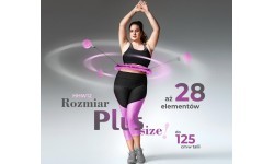 SET HULA HOOP PLUS SIZE HHW12 VIOLET WITH WEIGHT HMS + WAIST SUPPORT BR163 BLACK