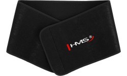 Набор обруч хула-хуп Plus Size HHW12 фиолетовый с утяжелителем HMS + пояс для талии BR163 черный