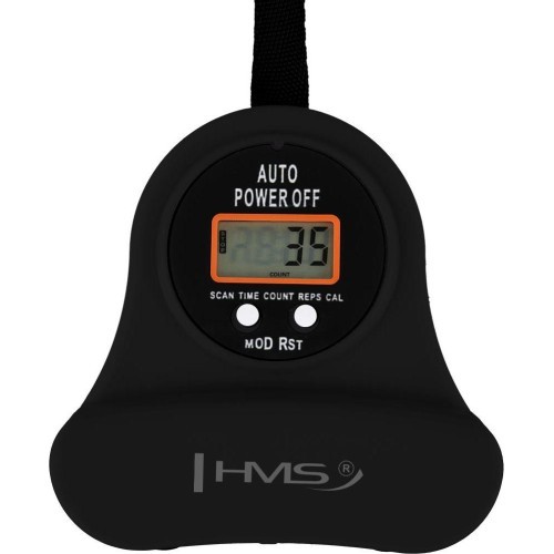 HHM13 NEW HULA HOOP BLACK/GOLD MAGNETIC WITH WEIGHT + COUNTER HMS