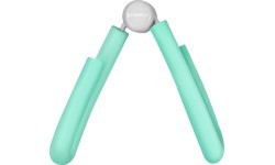 TM01 GRAY-MINT THIGH MASTER HMS