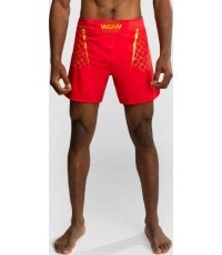 Venum x WOW FC vīriešu cīņas šorti – Fury Red/Gold