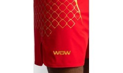 Мужские шорты для единоборств Venum x WOW FC – Fury Red/Gold