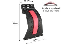 HMS PRP02 sarkans muguras stiepšanas ierīce ar magnētiem